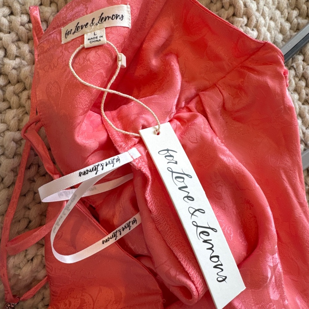 For Love and Lemons Gabrielle Mini
Dress Pink - Picture 3 of 4